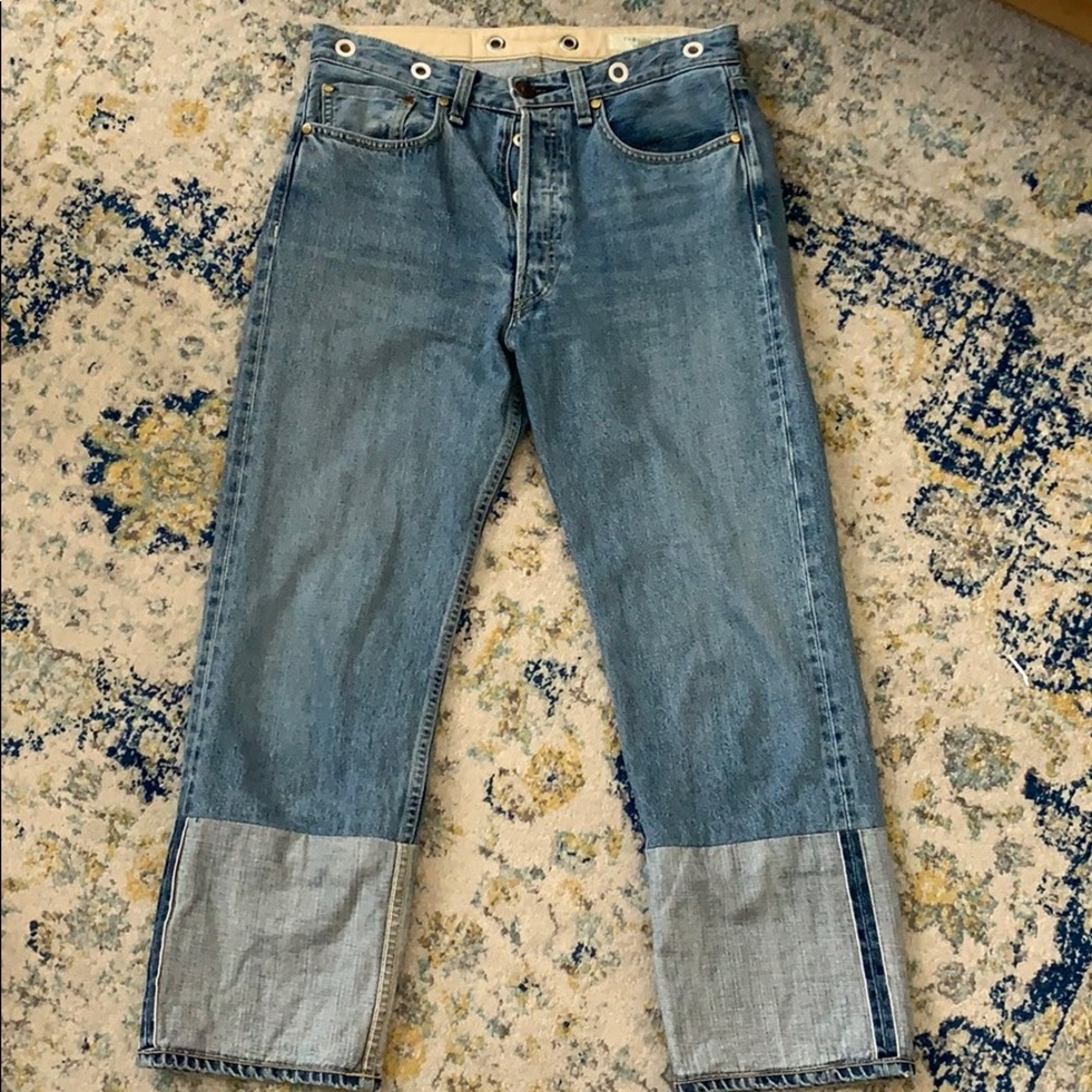 Rag & Bone relaxed cropped jeans